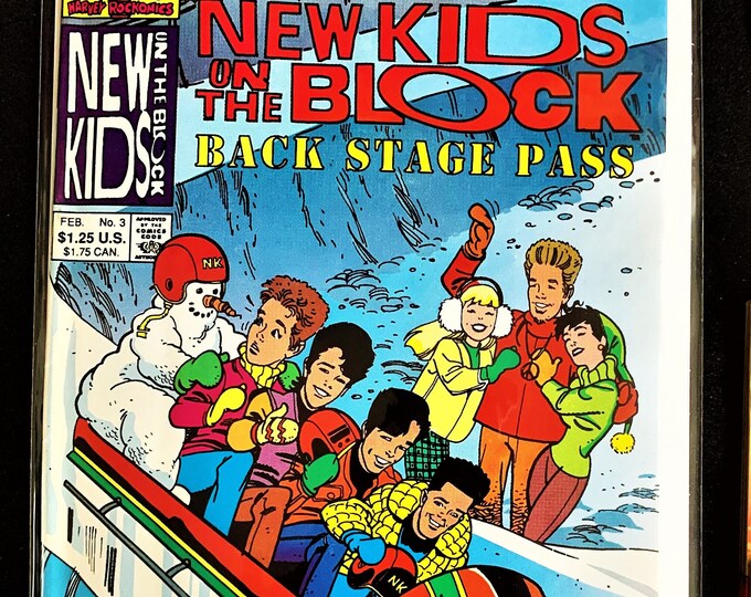 NKOTB (Nostalgia Gift Set) Comic Book 1991 Issue