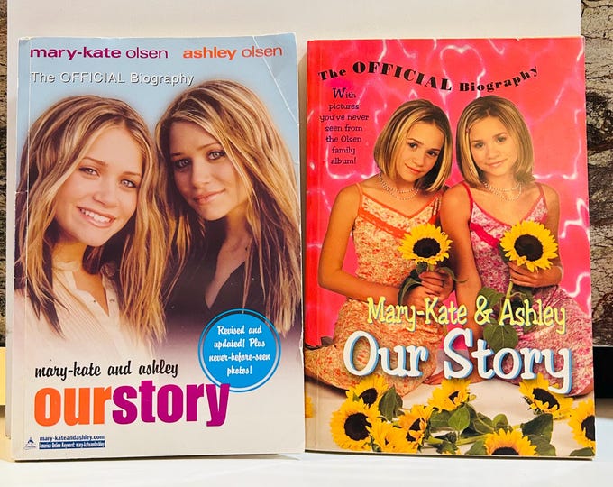 Mary Kate & Ashley Our Story Paperback Book - Choose
