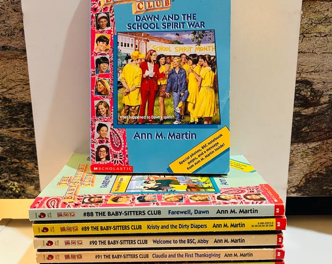 Babysitters Club #80 to #97 - Choose a Paperback Book by Ann M. Martin