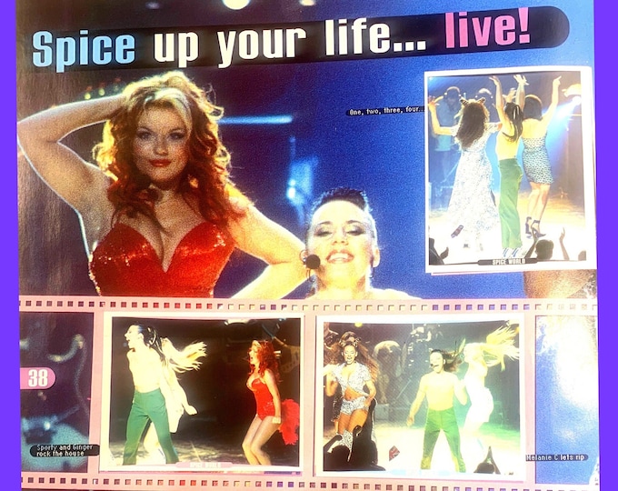 Spice Girls #211 to 230 Movie Stickers - Choose a Sticker