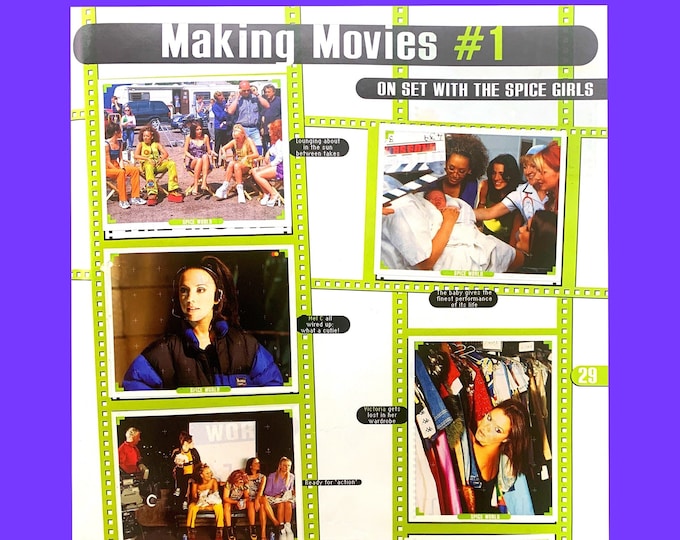 Spice Girls #141 to 210 Movie Stickers - Choose a Sticker