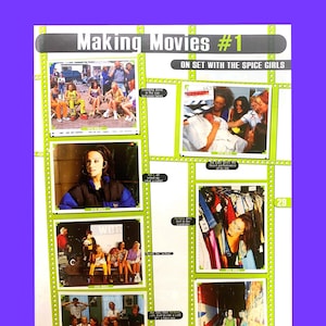 Spice Girls #141 to 210 Movie Stickers - Choose a Sticker