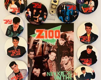 New Kids Button - Choose New Kids on the Block 1.5 inch Pin