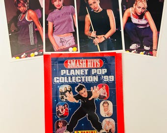 All Saints 1999 Four Stickers with Empty Smash Wrapper