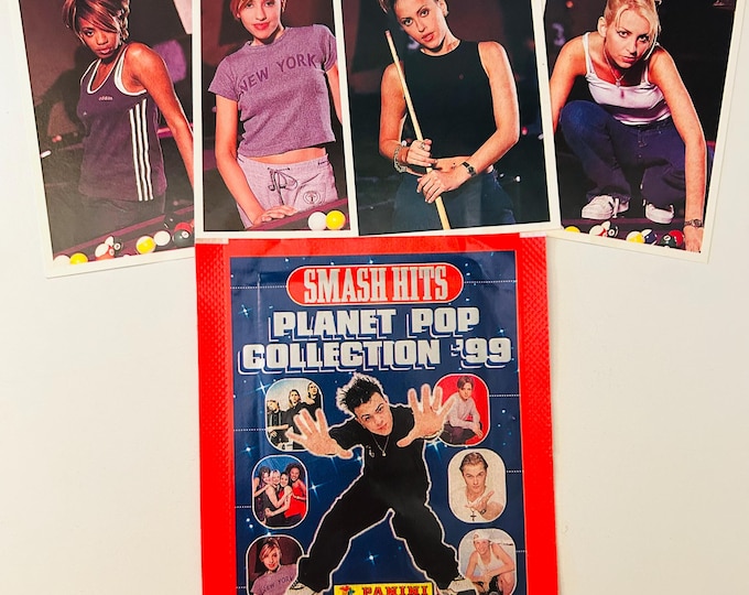 All Saints 1999 Four Stickers with Empty Smash Wrapper