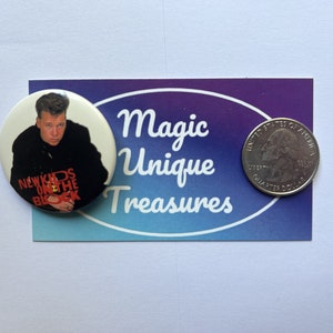 NKOTB Donnie New Kids on the Block 1.5 Inch Pin-back Button