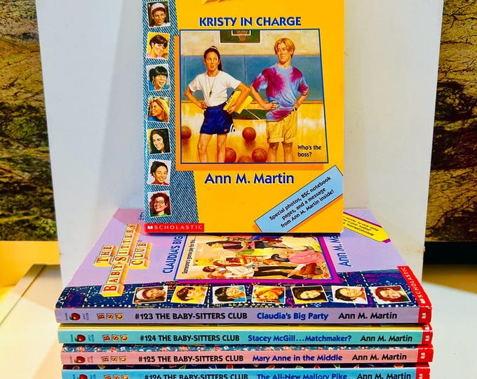 Babysitters Club #121 to #131 - Choose a Paperback Book by Ann M. Martin