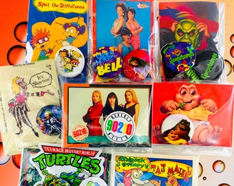 90er Jahre Pinback, 90er Party, 90er Party, 90er Party, 90er Party, 90er Party Buttons