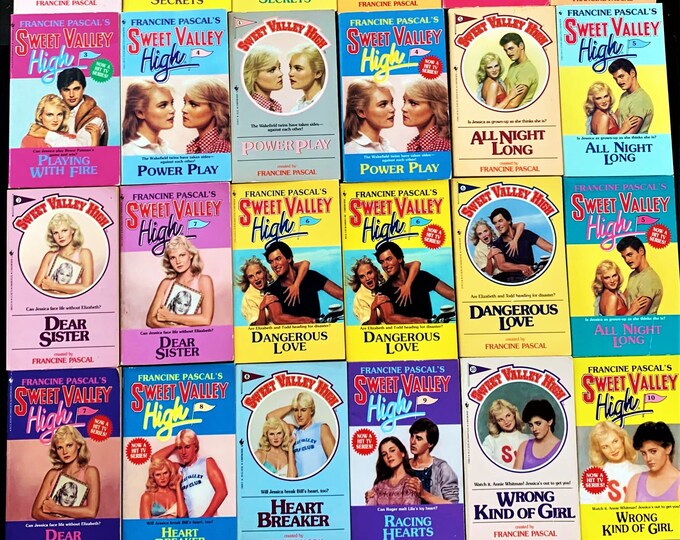 Sweet Valley High Books #1-10 - Choose a Cover