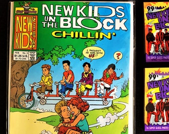 NKOTB (Nostalgia Gift Set) Comic Book Sealed 1991 Issue