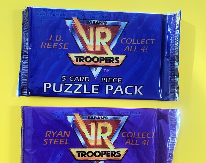 VR Troopers One Trading Card Pack
