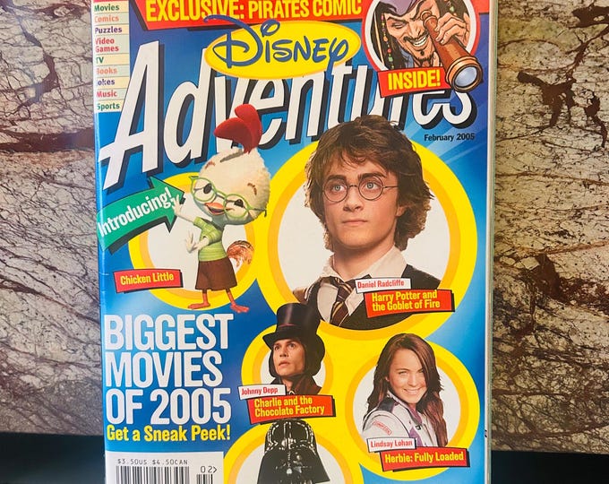 Biggest Movies of 2005 Disney Adventures Magazine