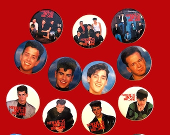 New Kids Button - Choose New Kids on the Block 1.5 inch Pin