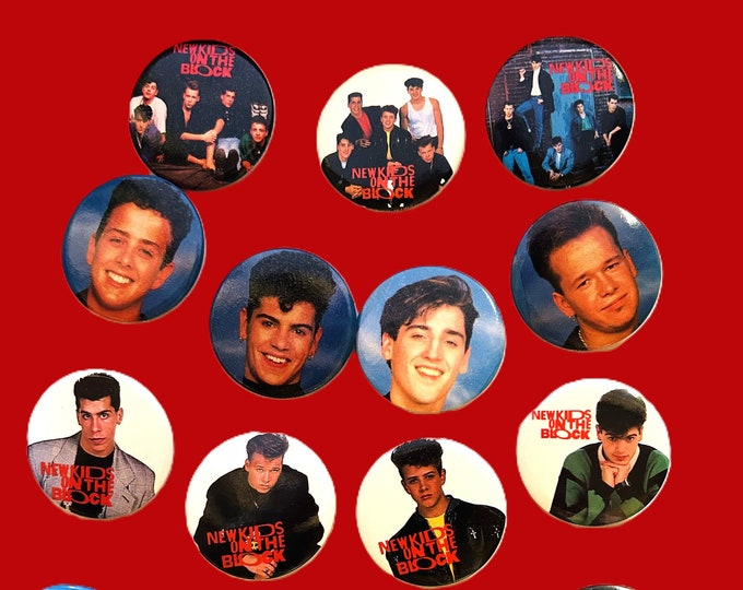 New Kids Button - Choose New Kids on the Block 1.5 inch Pin