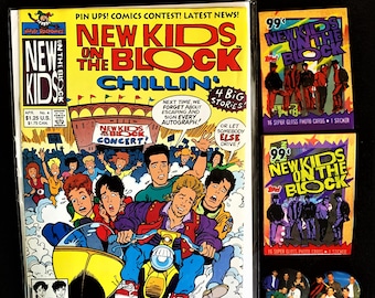 NKOTB (Nostalgia Gift Set) Comic Book 1991 Issue