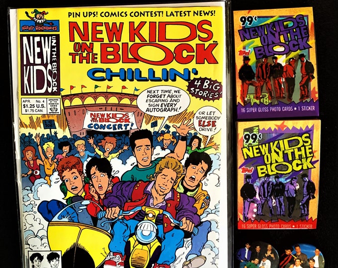 NKOTB (Nostalgia Gift Set) Comic Book 1991 Issue