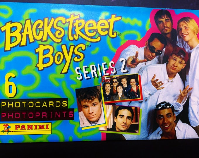 Backstreet Boys - Sealed pack of 6 Photo Cards (1997)