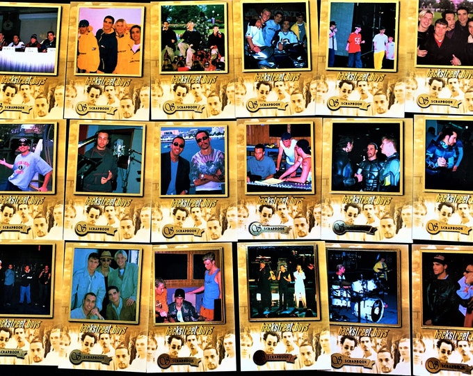 Backstreet Boys Card Collection - Choose Your Favorite card
