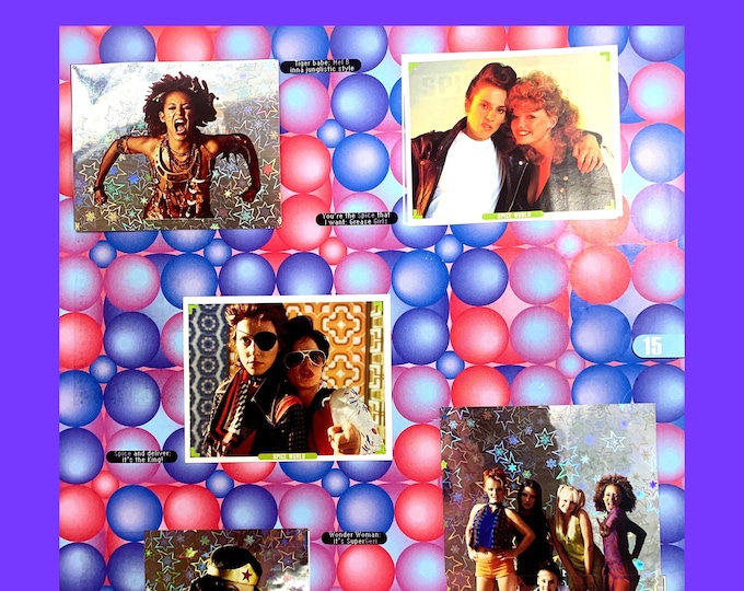Spice Girls #71 to 140 Movie Stickers - Choose a Sticker
