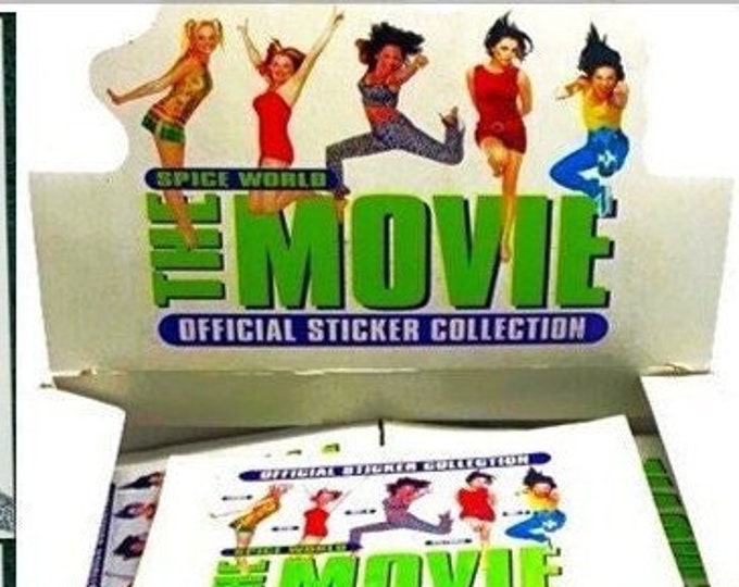 Spice Girls #71 to 140 Movie Stickers - Choose a Sticker