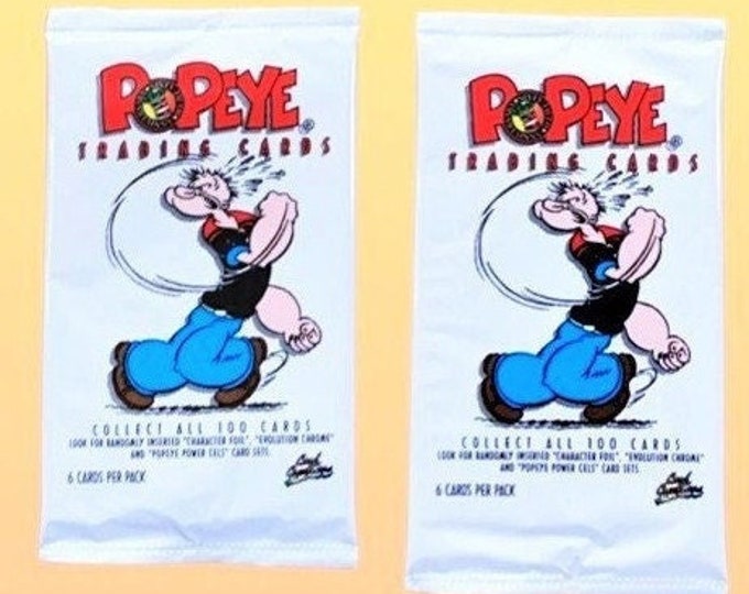 Popeye (1994) Trading Card Sealed Pack (6 Cards per Pack)