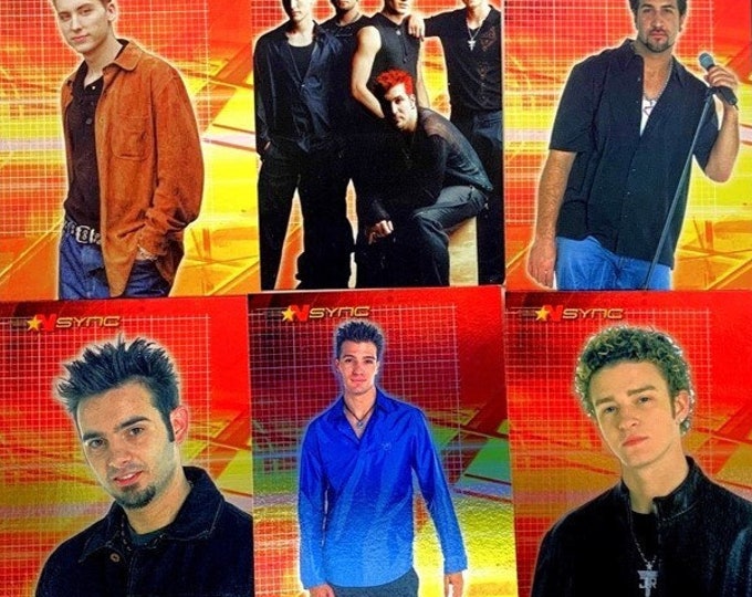 NSYNC Single Card Hologram, Stocking Stuffers, NSYNC, Justin Timberlake, Choose a Card