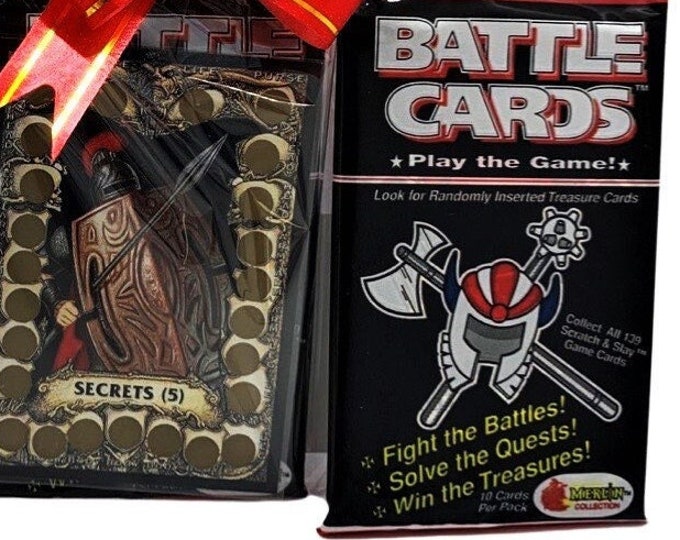 Battle Cards (1993) One Pack - Merlin