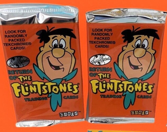 Flintstones (1994) One Trading Card Sealed Pack (8 Cards inside each Pack)