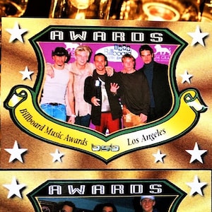 BSB Awards Cards (Wähle eine Sammelkarte für Backstreet Boys)
