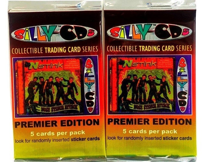 Silly CD's (Two Packs) Trading Cards