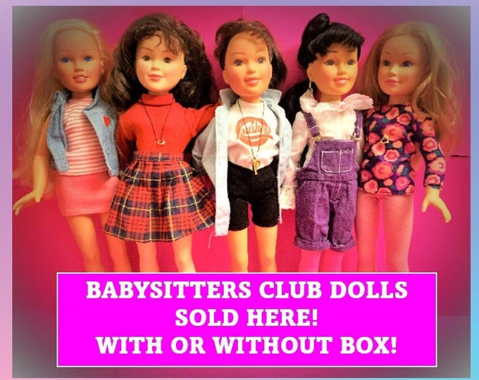 Baby-Sitter Club 18" Kenner Dolls (1993)