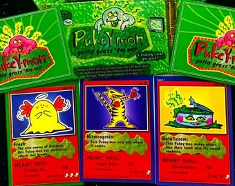 Pukeymon Trading Card Pack (2000)