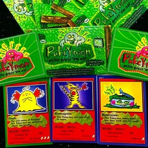 Pukeymon Trading Card Pack (2000)