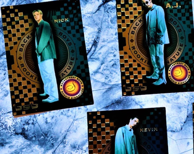 BSB Rookie Cards (Choose a Backstreet Boys Card)