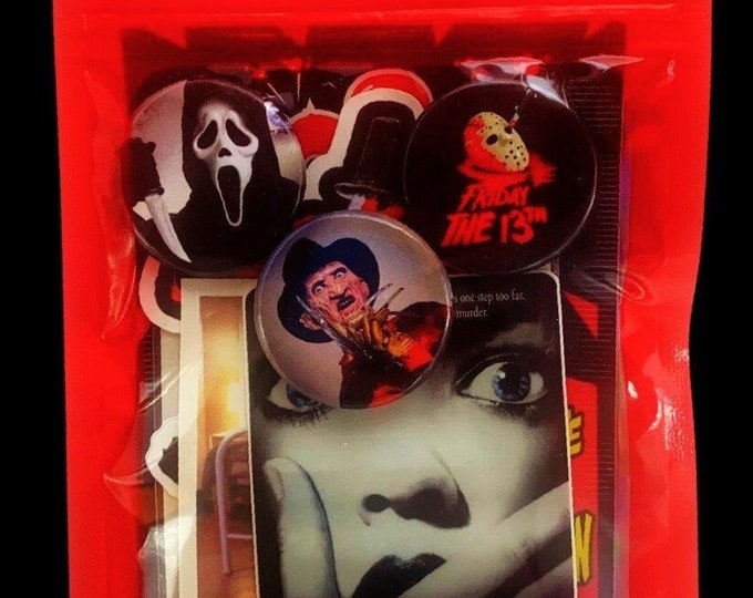 Spooky 90's Themed Buttons, Halloween buttons, 90s Kids