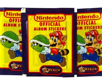 Nintendo Sticker Pack (6 Stickers) 1992