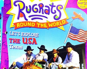 Rugrats Texas USA Magazine, Nickelodeon 2002 Issue, Nostalgia