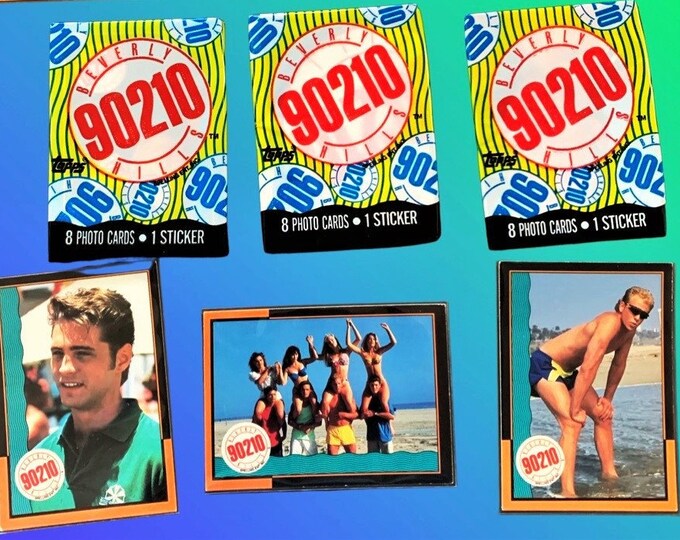 90210 (1991) Trading Card Sealed Pack (8 Cards per Pack)