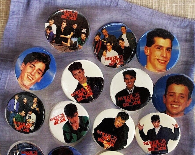New Kids Button - Choose New Kids on the Block 1.5 inch Pin
