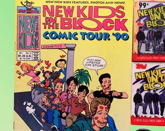 NKOTB (Nostalgia Gift Set) Comic Book 1991 Issue