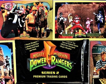 Power Rangers (1994) Trading Cards (One Sealed Pack)