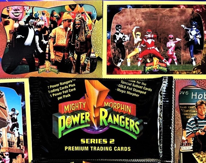 Power Rangers (1994) Trading Cards (One Sealed Pack)