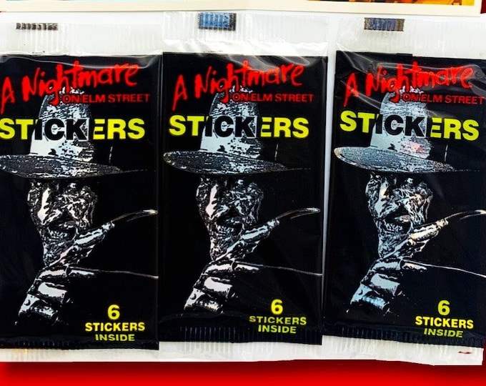 Three Sticker Packs Nightmare on Elm Street (1984)