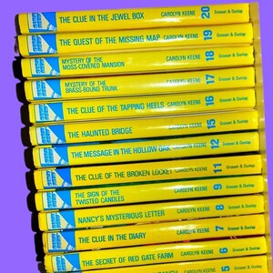 Nancy Drew Flashlight Books Choose a Title BY Carolyn Keene Etsy