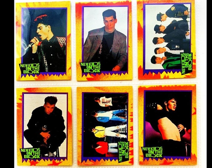 Single Cards - New Kids on the Block (#1 to 63) 1989