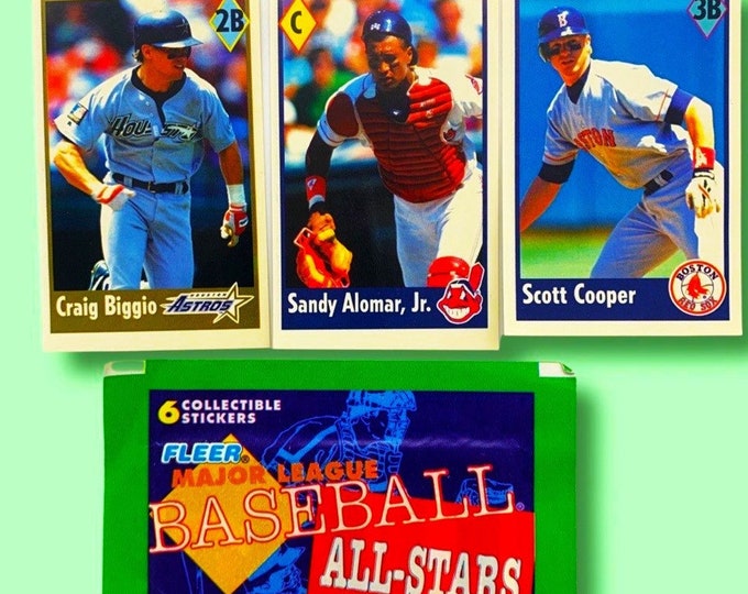 Baseball Stickers 1995 Edition One Pack