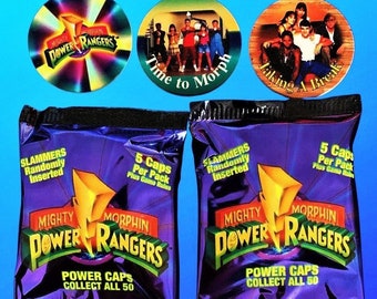 Power Rangers (1994) Pogs (One Pack)