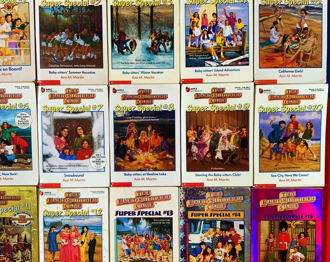 Babysitters Club Super Specials - Choose a Paperback Book by Ann M. Martin