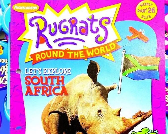 Rugrats South Africa Magazine, Nickelodeon 2002 Issue