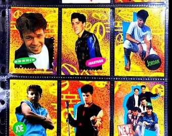 New Kids on the Block Stickers - Pick Your (1989 Sticker)